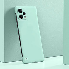 Handyhülle Hülle Hartschalen Kunststoff Schutzhülle Tasche Matt YK5 für Xiaomi Redmi Note 12 5G Cyan