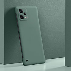Handyhülle Hülle Hartschalen Kunststoff Schutzhülle Tasche Matt YK5 für Xiaomi Redmi Note 12 Pro 5G Grün