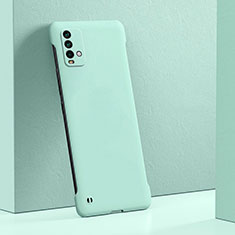 Handyhülle Hülle Hartschalen Kunststoff Schutzhülle Tasche Matt YK5 für Xiaomi Redmi Note 9 4G Cyan