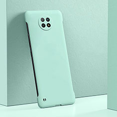 Handyhülle Hülle Hartschalen Kunststoff Schutzhülle Tasche Matt YK5 für Xiaomi Redmi Note 9 5G Cyan