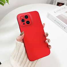 Handyhülle Hülle Hartschalen Kunststoff Schutzhülle Tasche Matt YK6 für Oppo Find X3 5G Rot