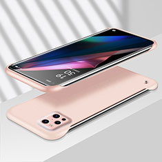 Handyhülle Hülle Hartschalen Kunststoff Schutzhülle Tasche Matt YK7 für Oppo Find X3 Pro 5G Rosa