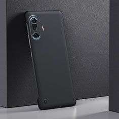 Handyhülle Hülle Hartschalen Kunststoff Schutzhülle Tasche Matt YK7 für Xiaomi Redmi K40 Gaming 5G Schwarz