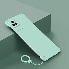 Handyhülle Hülle Hartschalen Kunststoff Schutzhülle Tasche Matt YK7 für Xiaomi Redmi K40S 5G Cyan