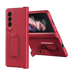 Handyhülle Hülle Hartschalen Kunststoff Schutzhülle Tasche Matt ZL1 für Samsung Galaxy Z Fold4 5G Rot