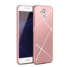 Handyhülle Hülle Kunststoff Schutzhülle Line für Huawei Nova Smart Rosegold