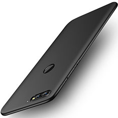 Handyhülle Hülle Kunststoff Schutzhülle Matt für Huawei Enjoy 8 Schwarz