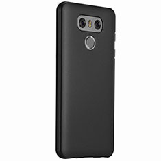 Handyhülle Hülle Kunststoff Schutzhülle Matt für LG G6 Schwarz