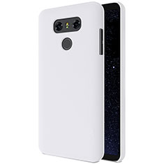 Handyhülle Hülle Kunststoff Schutzhülle Matt für LG G6 Weiß