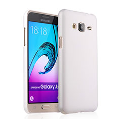Handyhülle Hülle Kunststoff Schutzhülle Matt für Samsung Galaxy Amp Prime J320P J320M Weiß