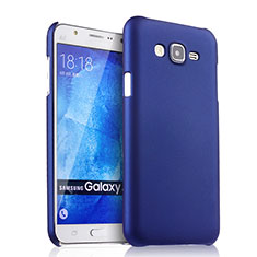 Handyhülle Hülle Kunststoff Schutzhülle Matt für Samsung Galaxy J7 SM-J700F J700H Blau