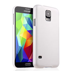 Handyhülle Hülle Kunststoff Schutzhülle Matt für Samsung Galaxy S5 Duos Plus Weiß