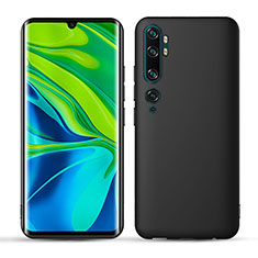 Handyhülle Hülle Kunststoff Schutzhülle Matt für Xiaomi Mi Note 10 Pro Schwarz