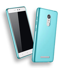 Handyhülle Hülle Kunststoff Schutzhülle Matt für Xiaomi Redmi Note 3 MediaTek Hellblau