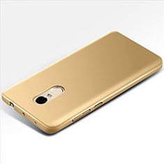 Handyhülle Hülle Kunststoff Schutzhülle Matt M01 für Xiaomi Redmi Note 4 Gold