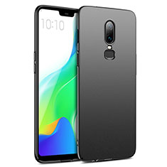 Handyhülle Hülle Kunststoff Schutzhülle Matt M02 für OnePlus 6 Schwarz