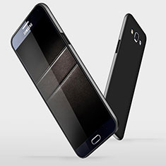 Handyhülle Hülle Kunststoff Schutzhülle Matt M03 für Samsung Galaxy A7 Duos SM-A700F A700FD Schwarz