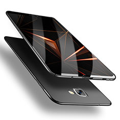 Handyhülle Hülle Kunststoff Schutzhülle Matt M03 für Samsung Galaxy A9 (2016) A9000 Schwarz