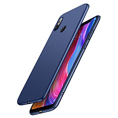 Handyhülle Hülle Kunststoff Schutzhülle Matt M03 für Xiaomi Mi 8 Blau