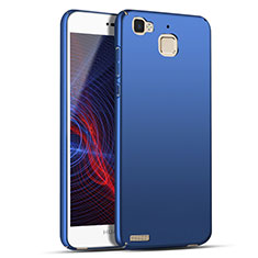 Handyhülle Hülle Kunststoff Schutzhülle Matt M04 für Huawei Enjoy 5S Blau