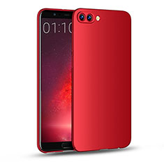 Handyhülle Hülle Kunststoff Schutzhülle Matt M04 für Huawei Honor V10 Rot