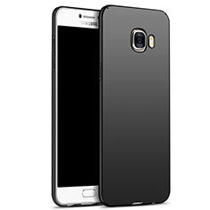 Handyhülle Hülle Kunststoff Schutzhülle Matt M05 für Samsung Galaxy C7 SM-C7000 Schwarz