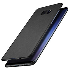 Handyhülle Hülle Kunststoff Schutzhülle Matt M15 für Samsung Galaxy S7 Edge G935F Schwarz
