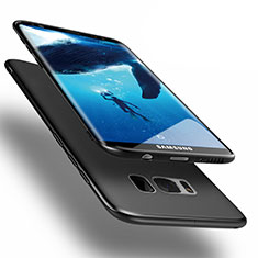 Handyhülle Hülle Kunststoff Schutzhülle Matt M15 für Samsung Galaxy S8 Schwarz