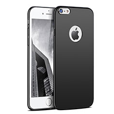Handyhülle Hülle Kunststoff Schutzhülle Matt P03 für Apple iPhone 6 Plus Schwarz