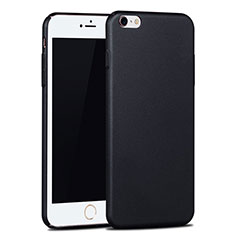 Handyhülle Hülle Kunststoff Schutzhülle Matt P04 für Apple iPhone 6S Schwarz