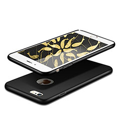 Handyhülle Hülle Kunststoff Schutzhülle Matt P05 für Apple iPhone 6S Schwarz