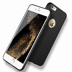 Handyhülle Hülle Kunststoff Schutzhülle Matt P07 für Apple iPhone 6S Schwarz