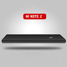 Handyhülle Hülle Kunststoff Schutzhülle Matt Vorder und Rückseite 360 Grad für Xiaomi Mi Note 2 Special Edition Schwarz