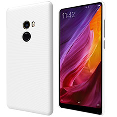 Handyhülle Hülle Kunststoff Schutzhülle Punkte Loch für Xiaomi Mi Mix 2 Weiß