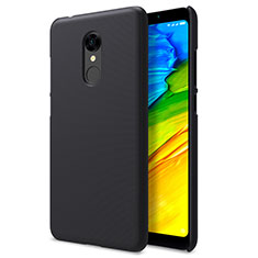 Handyhülle Hülle Kunststoff Schutzhülle Punkte Loch für Xiaomi Redmi 5 Schwarz