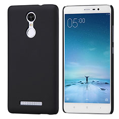 Handyhülle Hülle Kunststoff Schutzhülle Punkte Loch für Xiaomi Redmi Note 3 MediaTek Schwarz