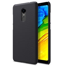 Handyhülle Hülle Kunststoff Schutzhülle Punkte Loch für Xiaomi Redmi Note 5 Indian Version Schwarz