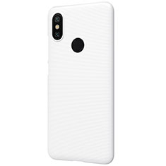 Handyhülle Hülle Kunststoff Schutzhülle Punkte Loch M01 für Xiaomi Mi 6X Weiß