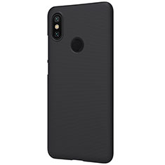 Handyhülle Hülle Kunststoff Schutzhülle Punkte Loch M01 für Xiaomi Mi A2 Schwarz