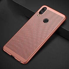 Handyhülle Hülle Kunststoff Schutzhülle Punkte Loch Tasche für Huawei Honor 8X Rosegold