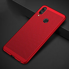 Handyhülle Hülle Kunststoff Schutzhülle Punkte Loch Tasche für Huawei Honor 8X Rot