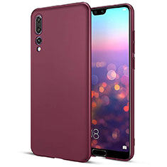 Handyhülle Hülle Kunststoff Schutzhülle Tasche Matt G01 für Huawei P20 Pro Violett