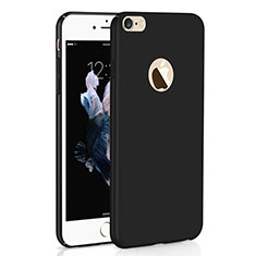 Handyhülle Hülle Kunststoff Schutzhülle Tasche Matt M01 für Apple iPhone 6 Plus Schwarz