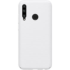 Handyhülle Hülle Kunststoff Schutzhülle Tasche Matt M01 für Huawei Enjoy 9s Weiß