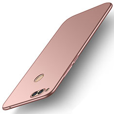 Handyhülle Hülle Kunststoff Schutzhülle Tasche Matt M01 für Huawei Honor 7X Rosegold