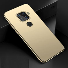 Handyhülle Hülle Kunststoff Schutzhülle Tasche Matt M01 für Huawei Mate 30 Lite Gold