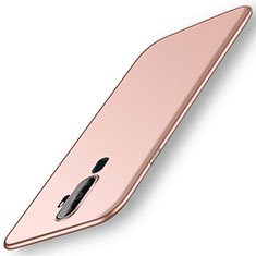 Handyhülle Hülle Kunststoff Schutzhülle Tasche Matt M01 für Oppo A9 (2020) Rosegold