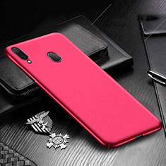 Handyhülle Hülle Kunststoff Schutzhülle Tasche Matt M01 für Samsung Galaxy A30 Rot