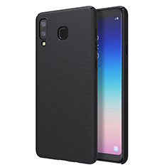 Handyhülle Hülle Kunststoff Schutzhülle Tasche Matt M01 für Samsung Galaxy A8 Star Schwarz