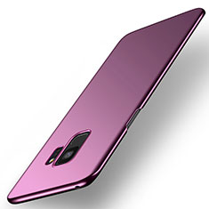 Handyhülle Hülle Kunststoff Schutzhülle Tasche Matt M01 für Samsung Galaxy S9 Violett